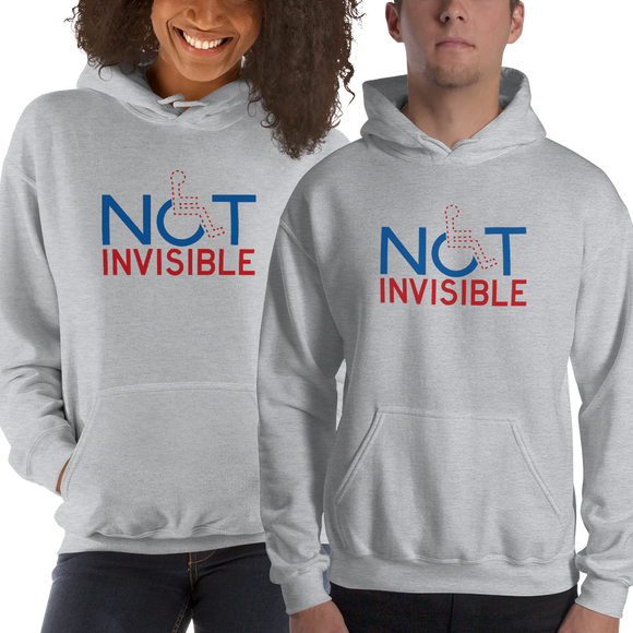 not invisible disabled disability special needs visible awareness diversity wheelchair inclusion inclusivity impaired acceptance