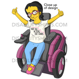Esperanza From Raising Dion (Yellow Cartoon) Not All Actors Use Stairs - Youth Shirt