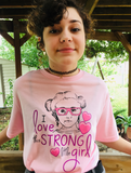 I love this strong little girl shirt Sammi Haney Esperanza Raising Dion Fan pic