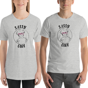 Shirt Sassy Girl Sammi Haney Esperanza Netflix Raising Dion fan super sassy wheelchair pink glasses sass sassy disability osteogenesis imperfecta OI