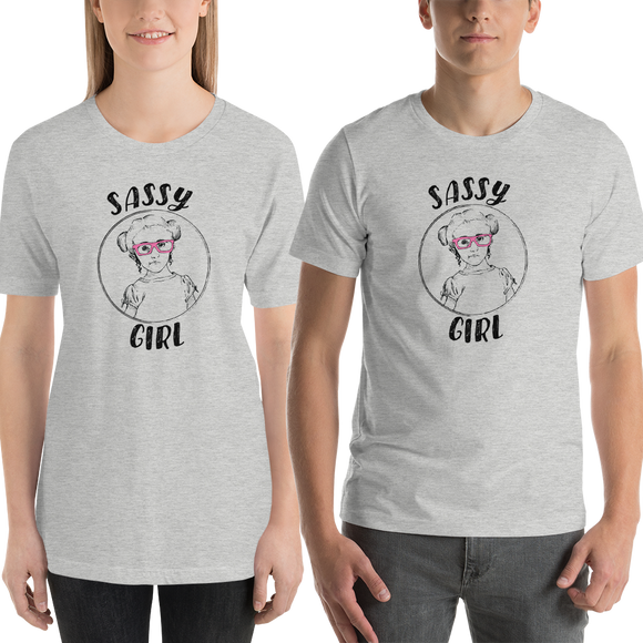 Shirt Sassy Girl Sammi Haney Esperanza Netflix Raising Dion fan super sassy wheelchair pink glasses sass sassy disability osteogenesis imperfecta OI