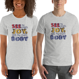 Shirt See My Child’s Joy, Not My Child’s Body special needs parent mom quality of life disability disabilities disabled handicap wheelchair body shaming