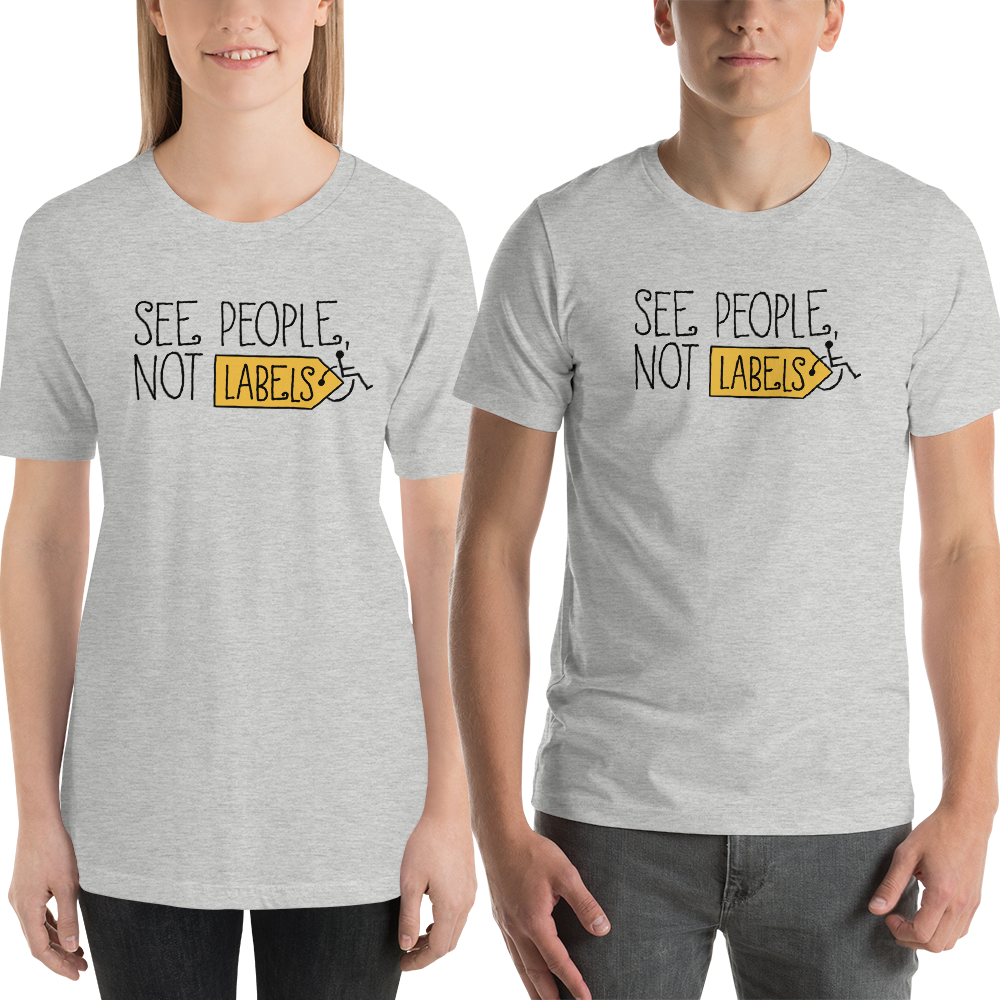 See People, Not Labels (Special Needs Parent Shirt) Orange Label