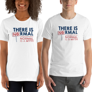 Shirt there is no normal myth peer pressure popularity disability special needs awareness diversity inclusion inclusivity acceptance activism