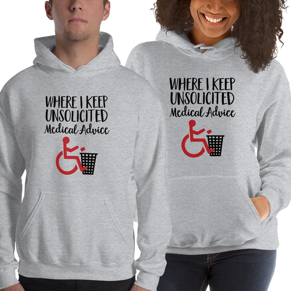Unsolicited Medical Advice (Unisex Hoodie)