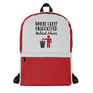 Unsolicited Medical Advice (Backpack) Standing Version