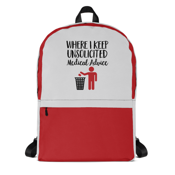 Unsolicited Medical Advice (Backpack) Standing Version