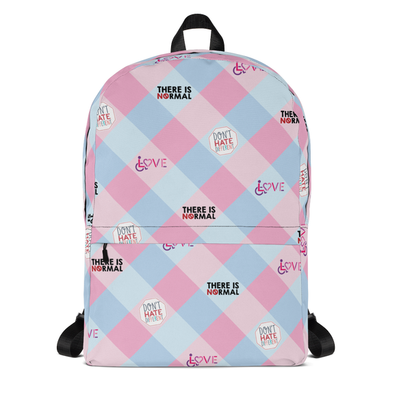 Normal is a Myth (Bigfoot, Mermaid, Unicorn & Loch Ness Monster Pattern) Backpack