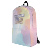 Unsolicited Help Not Welcome (Colorful) Backpack