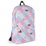 Disability Themed Small Patchwork (Back Pack) Pastel Colors