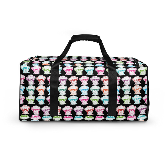 Sammi Haney (Esperanza - Raising Dion) Faces All-Over Duffle Bag