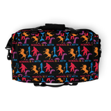 Normal is a Myth (Bigfoot, Mermaid, Unicorn & Loch Ness Monster Pattern) Duffle Bag