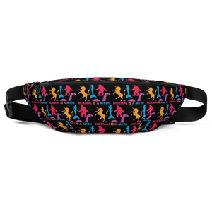 Normal is a Myth (Bigfoot, Mermaid, Unicorn & Loch Ness Monster Pattern) Fanny Pack