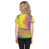 Hello! (Friendly) Colorful Unisex Kids Crew Neck T-shirt
