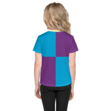 It's OK to be an Odd Duck! Color Block Unisex Kids Crew Neck T-shirt