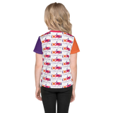 100% Human Being (Color Block) Unisex Kids Crew Neck T-shirt