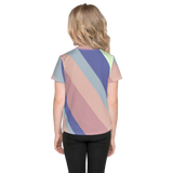 Love for the Disability Community (Rainbow Shadow) Unisex Kids Crew Neck T-shirt