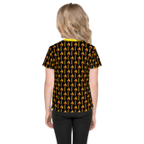 Diversity is Lit (Pattern) Kids Crew Neck T-shirt