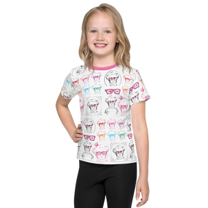 Sammi Haney (Esperanza on Netflix's Raising Dion) Collage Kids Crew Neck T-shirt