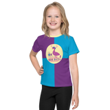 It's OK to be an Odd Duck! Color Block Unisex Kids Crew Neck T-shirt V1
