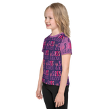 Sass Queen Color Block Unisex Kids Crew Neck T-Shirt