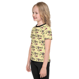 Different Does Not Equal Less (As Seen on Netflix's Raising Dion) Pattern Unisex Kids Crew Neck T-shirt