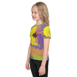 Hello! (Friendly) Colorful Unisex Kids Crew Neck T-shirt