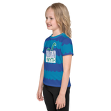 Normal is a Myth (Loch Ness Monster Pattern) Unisex Kids Crew Neck T-shirt
