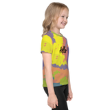Hello! (Friendly) Colorful Unisex Kids Crew Neck T-shirt
