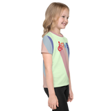 Love for the Disability Community (Rainbow Shadow) Unisex Kids Crew Neck T-shirt