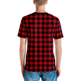 Don't Hate Different (Buffalo Plaid Men's Crew Neck T-shirt)