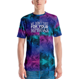 We Don't Exist for Your Inspiration (Men's Crew Neck T-shirt)