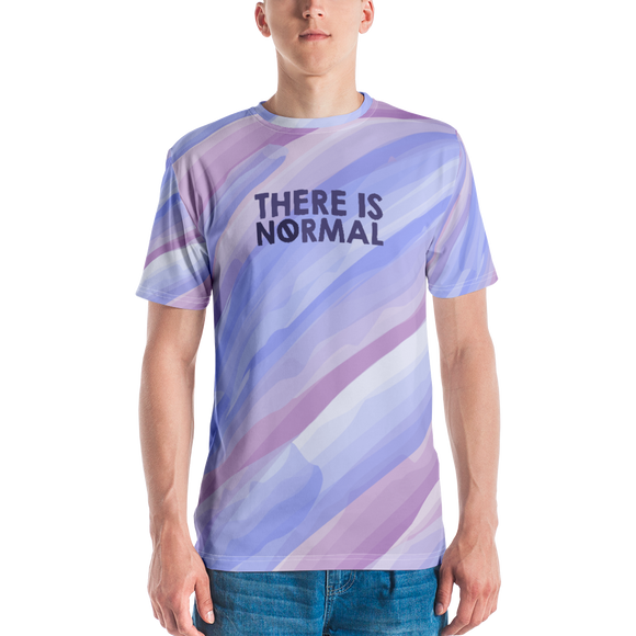 There is No Normal (Colorful Men's Crew Neck T-shirt)