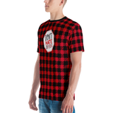 Don't Hate Different (Buffalo Plaid Men's Crew Neck T-shirt)