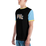 Peace and Love (PNL) Unisex Color Block Men's Crew Neck T-shirt