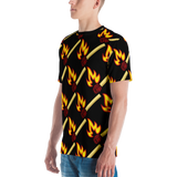 Diversity is Fire (Pattern) Men's Crew Neck T-shirt