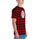 Don't Hate Different (Buffalo Plaid Men's Crew Neck T-shirt)