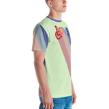 Love for the Disability Community (Rainbow Shadow) Men's Crew Neck T-shirt