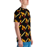 Diversity is Fire (Pattern) Men's Crew Neck T-shirt