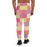 Uniquely Me Floral Pattern Men's Joggers