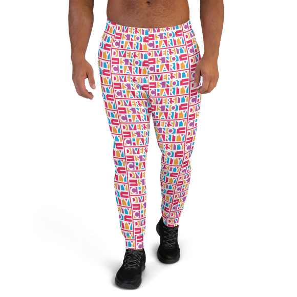 Diversity is Not Charity Joggers Sweatpants Disability Themed