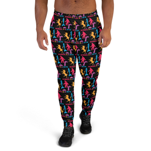 Normal is a Myth (Bigfoot, Mermaid, Unicorn & Loch Ness Monster Pattern) Men's Joggers