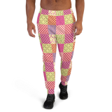 Uniquely Me Floral Pattern Men's Joggers