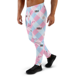 Disability Themed Small Patchwork (Men's Joggers) Pastel Colors