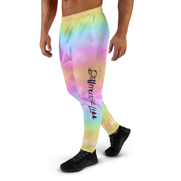 Different Does Not Equal Less (As Seen on Netflix's Raising Dion) Colorful Men's Joggers