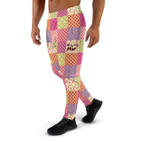 Uniquely Me Floral Pattern Men's Joggers