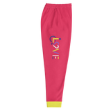 LOVE (for the Disability Community) Men's Color Block Joggers