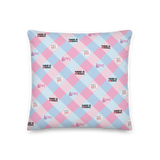 Disability Themed Small Patchwork (Premium Pillow) Pastel Colors