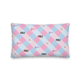 Disability Themed Small Patchwork (Premium Pillow) Pastel Colors