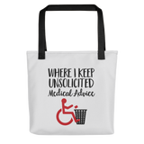 Unsolicited Medical Advice (Tote Bag)
